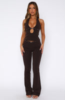 Firestorm Flare Leg Pants Chocolate