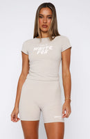 Offstage Fitted Baby Tee Moon