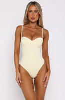Stuck To You Bodysuit Lemon