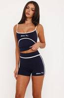 Close Call Bike Shorts Navy