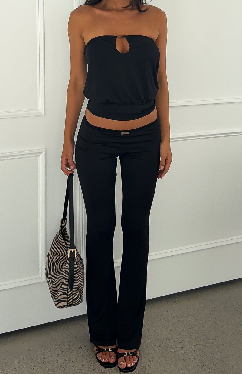 Divas Only Slim Leg Pants Black