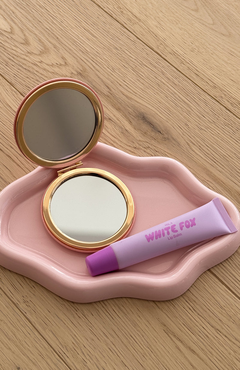 Lysander Compact Mirror Baby Pink
