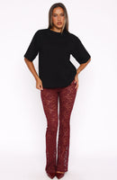 New Era Pants Wine