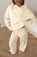 Shining Moment Oversized Hoodie Cream