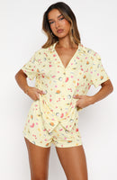 Dreamscape Printed Pyjama Set Fruit Salad
