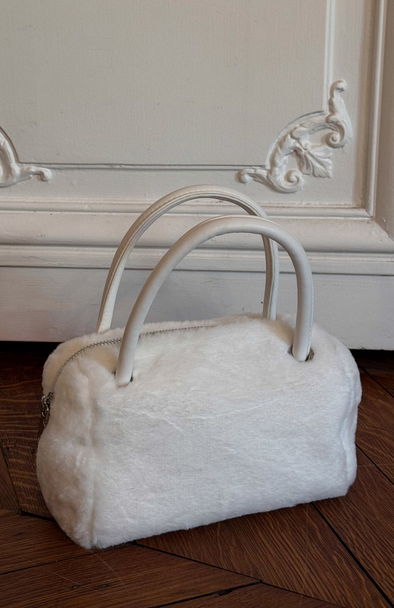 Reese Top Handle Bag White