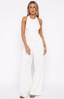 Way She Walks Wide Leg Pants Pearl