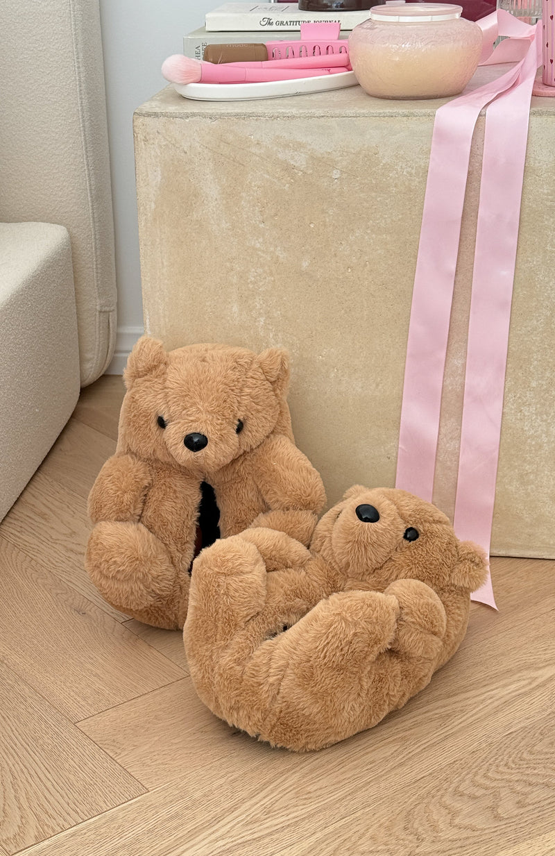 Cinnamon Sugar Slippers Light Brown